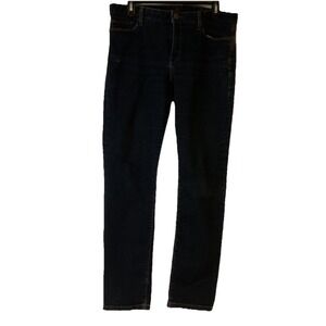 Banana Republic Jeans Womens 31P Blue Cotton Tapered Denim Casual Comfort 32x27